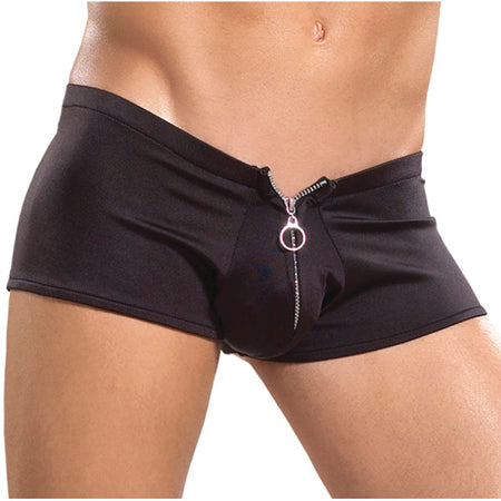 Nylon Spandex Zipper Short