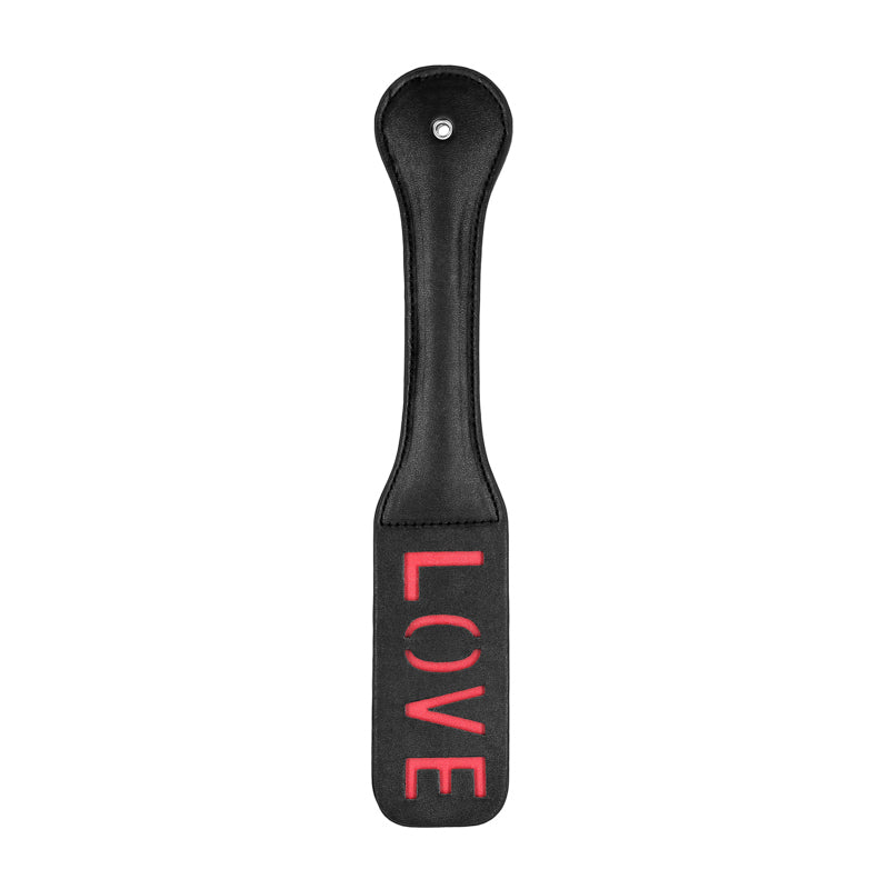 Ouch 'Love' Paddle Black