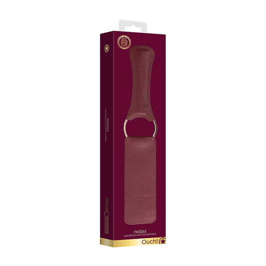 Ouch Halo Ringed Paddle Burgundy