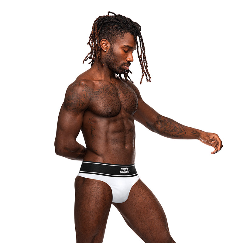 Modal Rib Bong Thong White LXL